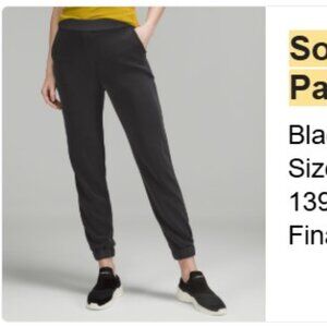 Softstreme Relaxed High-Rise Pant BLACK